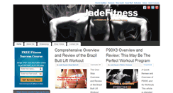 Desktop Screenshot of jadefitness.com